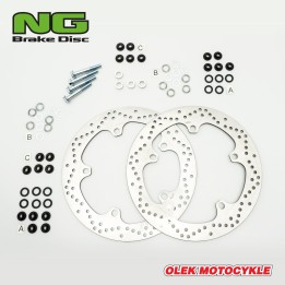NG tarcza hamulcowa przód bmw r 1200 gs/adv '13-'18, r 1250 gs/adv '19-'22, r 1300 gs '22, (320X181X4,8MM) (5X14,0MM) (zestaw d…