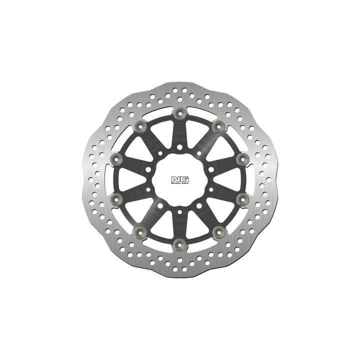 NG tarcza hamulcowa przód kawasaki ER6 f/n, zx 10R 04-15, ZX6R 05-16, kle 650 versys 07-15, z 750 (300X80X5MM) (5X10,MM) wave p…