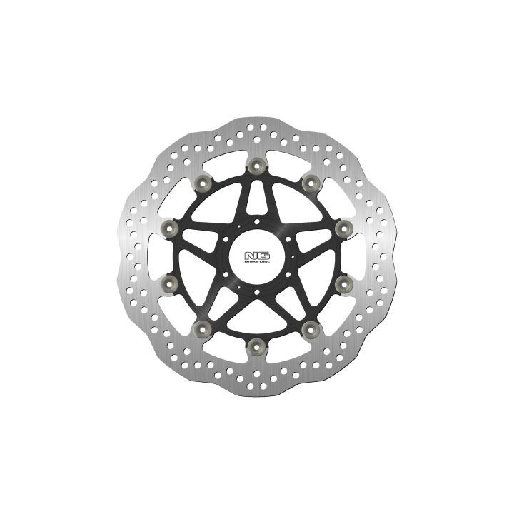 NG tarcza hamulcowa przód honda cbr 1100 xx '99-'04, X-11 '00-'03, cb 1300 '01-'02 (310X62X5MM) (6X6,5MM) środek aluminiowy wav…