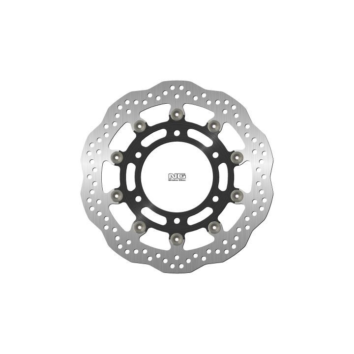 NG tarcza hamulcowa przód triumph trophy 900/1200 '91-04 (31X115X5MM) (6X10,5MM) wave pływająca (środek aluminiowy)