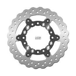 NG tarcza hamulcowa przód kawasaki kdx 125 '90-03, klx 250 '09-14, klx 650 '93-14 ( 250X100X3MM) (4 otwory) wave pływająca