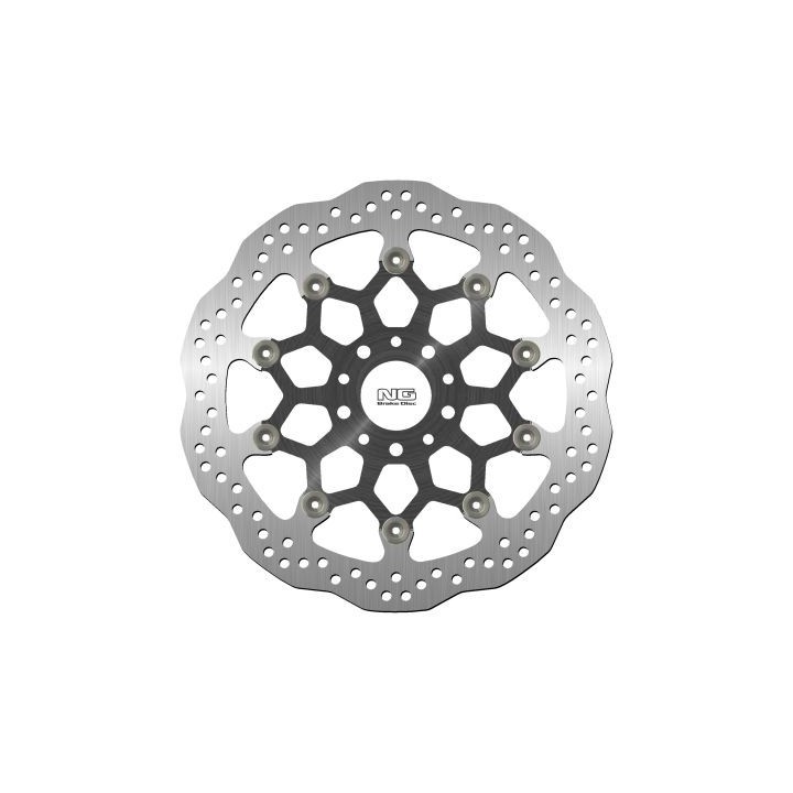 NG tarcza hamulcowa przód ktm duke 690 r/abs '12-'19, 890 r '20-'24 (320X52X5MM) wave pływająca (środek aluminiowy) zastąpiony…