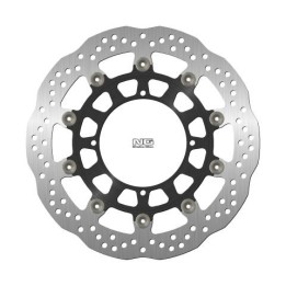 NG tarcza hamulcowa przód husqvarna NOX570 '01-03, SM510/610 '05-10, SMR630 '05-13 (320X120X5MM) (4X8,5MM) wave pływająca (środ…