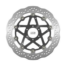 NG tarcza hamulcowa przód ducati monster 696 '08-14, ST3/ST4 '03-07 (320X64X5MM) (6X8,5MM) wave pływająca (środek aluminiowy)