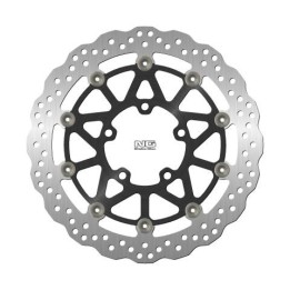 NG tarcza hamulcowa przód kawasaki Z1000/ZZR1400 '17-20 (310X80X5,5MM) (5X10,5MM) wave pływająca (środek aluminiowy)