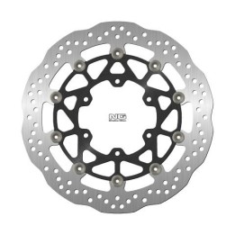 NG tarcza hamulcowa przód suzuki gsxr ABS 1000 '17-19 (320X102X5,0MM) (6X8,5MM) wave pływająca (środek aluminiowy)