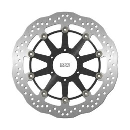 NG tarcza hamulcowa przód honda CBR1000RR '09-19 (320X74X5MM) (6X6,5MM) wave pływająca (środek aluminiowy)