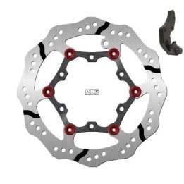 NG tarcza hamulcowa przód gas gas ec 125/200/250/300 '99-15 (270X108X3MM) (6X6,5MM) wave pływająca z adapterem
