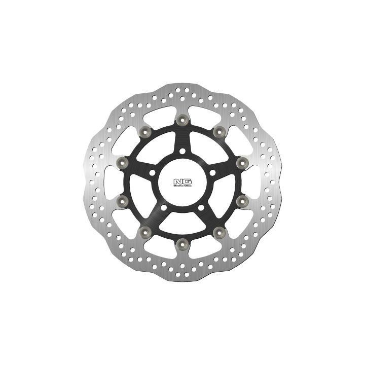 NG tarcza hamulcowa przód triumph daytona 955 '02-06, sprint 1050 '05-14 (320X78X4,5MM) (5X10,5MM) wave pływająca (środek alumi…