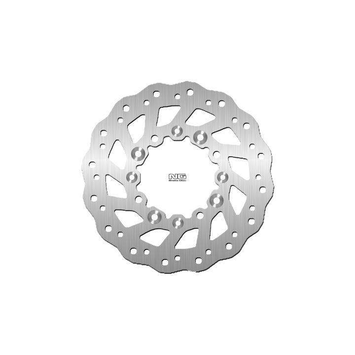 NG tarcza hamulcowa przód kawasaki kdx 125/250 '92-14, KLX650 '93-14 (250X100X3MM) (4 otwory) wave