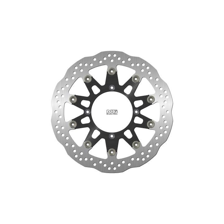 NG tarcza hamulcowa przód kawasaki supermotard 125/250 '06, supermotard 450 '06-10 (320X109X5MM) (4X9,5MM) wave pływająca (środ…