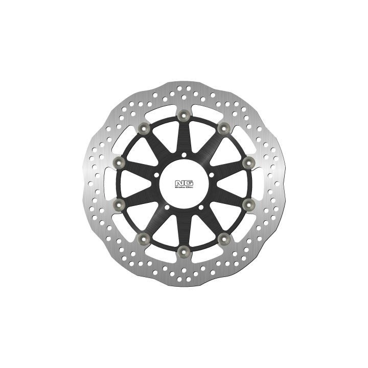 NG tarcza hamulcowa przód ducati scrambler '18-21 (320X78X4,5MM) (5X8,5MM) wave pływająca (środek aluminiowy)