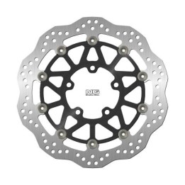 NG tarcza hamulcowa przód kawasaki ZX-6R 636 '16-20 (310X80X5MM) (5X10,5MM) wave pływająca (środek aluminiowy)