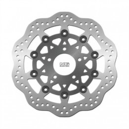 NG tarcza hamulcowa przód suzuki GSF600 '95-04, GSXF600/750 '89-03 (290X64X4,5MM) (5X10,5MM) wave pływająca (czarny środek)