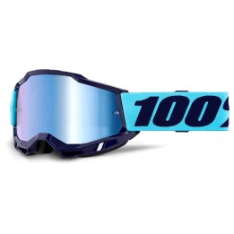 100 PROCENT GOGLE ACCURI 2 VAULTER - MIRROR BLUE LENS