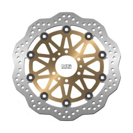NG tarcza hamulcowa przód honda GL1500 F6C '97-03, GL1800 '01-19, VFR800 '98-13 (296X62X5MM) (6X6,5MM) wave pływająca