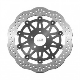 NG tarcza hamulcowa przód kawasaki ZR1100 '92-98, ZXR1100 '99-00, ZX-9R '00-01 (310X61X5MM) (5X10,5MM) wave pływająca (czarny ś…