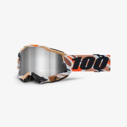 100 PROCENT GOGLE ACCURI 2 FLEA - MIRROR SILVER LENS