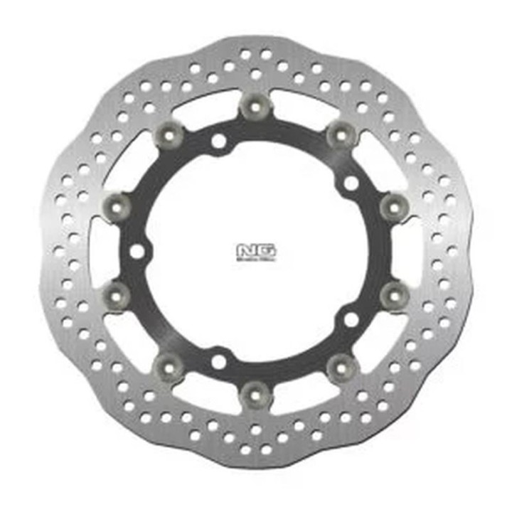NG tarcza hamulcowa przód kawasaki z 650 17-22, z 900 16-20 (300X142,2X5,0MM) (5X10,5MM) pływająca (środek aluminiowy) - zastęp…