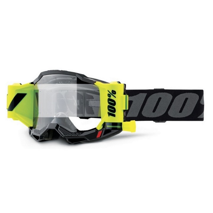 100 PROCENT GOGLE ACCURI 2 FORECAST ROLL-OFF BLACK