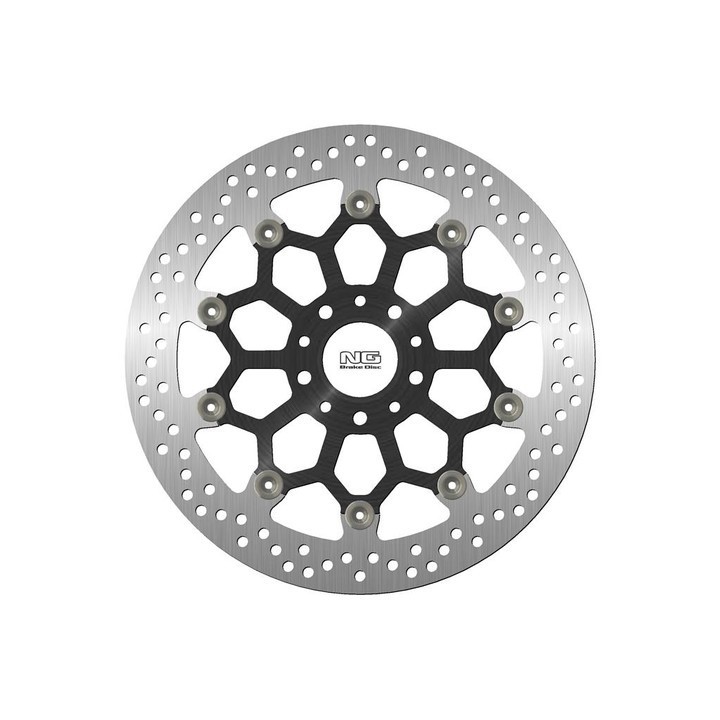 NG tarcza hamulcowa przód ktm duke 890 r ABS '20-'22 (320X52X5MM) (5 otworów) pływająca (środek aluminiowy)