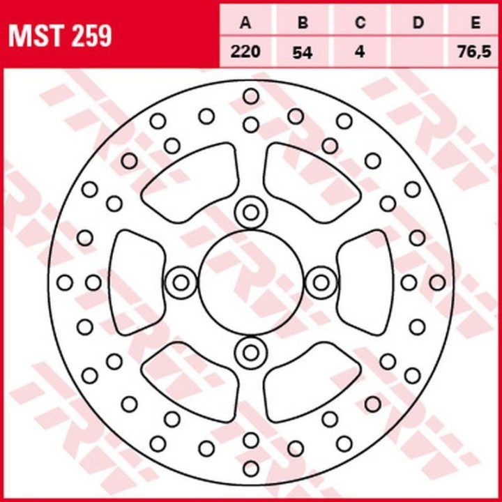TRW zf tarcza hamulcowa przód mbk yp 125/150 skyliner '98-'10, xn 125 '00-'05, yamaha yp 125 majesty '98-'09, yp 150/180 majest…