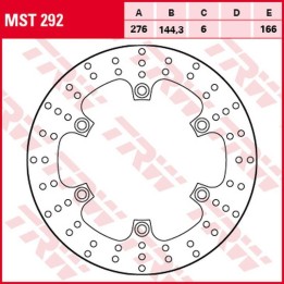 TRW zf tarcza hamulcowa przód yamaha fjs 400 silverwing '09-'16, fjs 600 silverwing '03-'16, tył honda nt 700V deauville '06-'0…