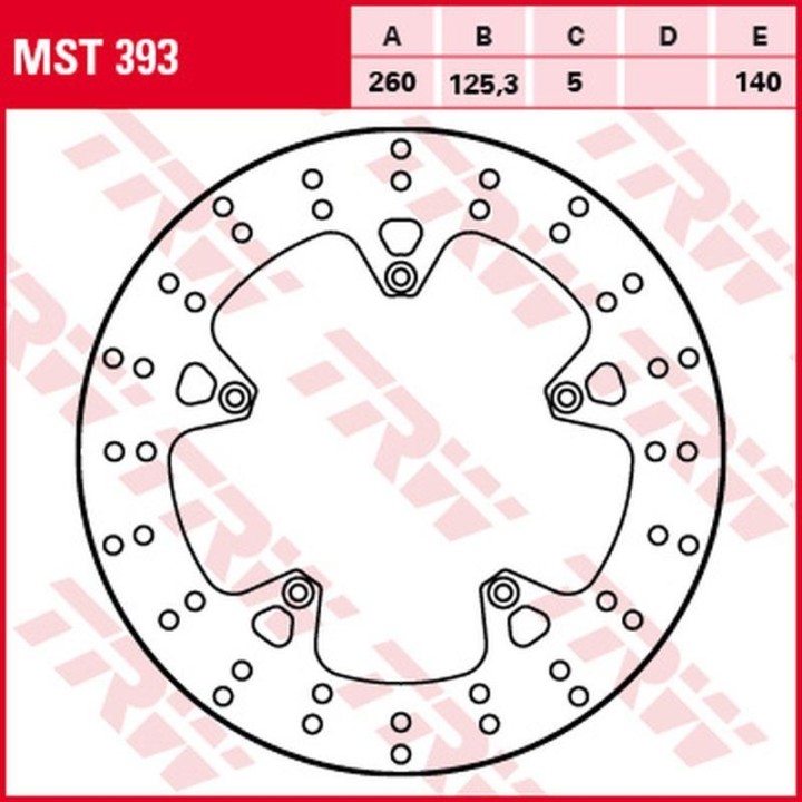 TRW zf tarcza hamulcowa przód aprilia sr 125/300 '11-, gilera nexus 250 '06-'08, nexus 125 '07-'15, nexus 300 '08-'14, nexus 50…