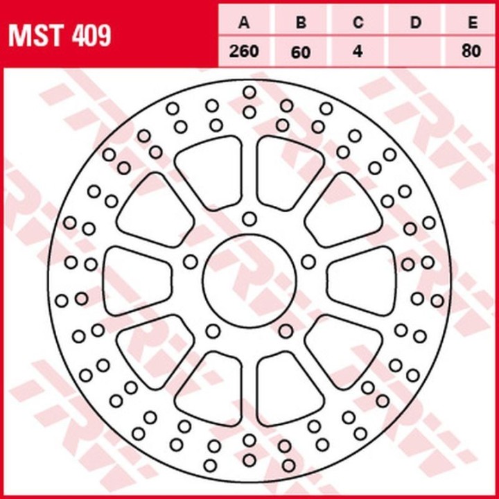 TRW zf tarcza hamulcowa przód aprilia scarabeo 125 '99-'10, sportcity 125 '08-'13, sportcity 200/250 '05-'09, scarabeo/sportcit…