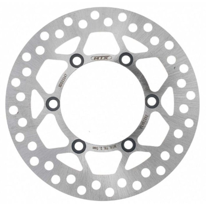 MTX parts tarcza hamulcowa przód kawasaki kx 85 '01-'21, suzuki rm 100 '03, (184X84X4MM) (4X9,5MM)