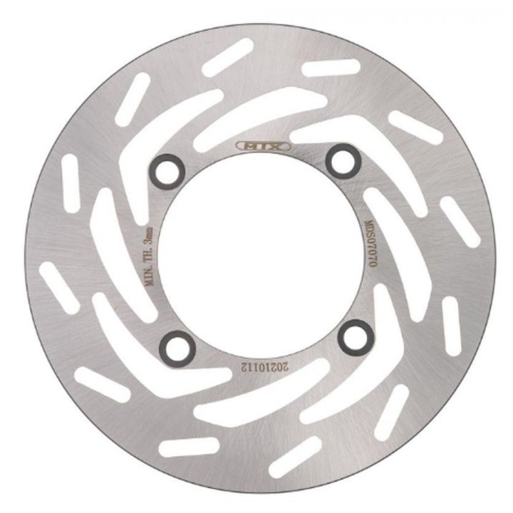 MTX parts tarcza hamulcowa przód yamaha yfm 550 '07-'14, yfm 700F grizzly '07-'18 (220X96X3,5MM) (4X10,5MM)