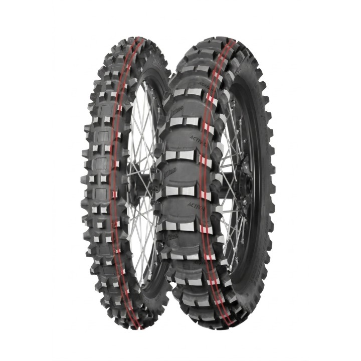 MITAS OPONA 120/80-19 TERRA FORCE MX-SAND 63M TT (PODWÓJNY CZERWONY PASEK) TYŁ DOT 2023 (DOT:XPDT/XLDT/XCDT) (26517) (ZAMIENNIK: