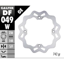 GALFER tarcza hamulcowa tył honda xrv 750 africa twin '90-; cmx 1100 rebel '21-; nt 1100 '22- (wave fixed) (256X144X5MM)
