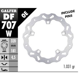 GALFER tarcza hamulcowa przód bmw f 800R/S/ST/GT '09-; f 900XR '20-; r 850R/RT '04; r 1100S '01-; r 1100/1500/1200/1250S/R/RT/S…
