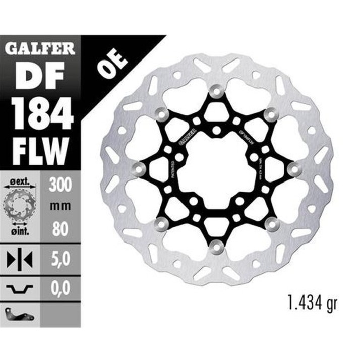 GALFER tarcza hamulcowa przód kawasaki en 650 vulcan '15-; ER-6F/N '05-; ZX-6R '06-'12; versys 650 '06-; versys 1000 '12-'14; z…