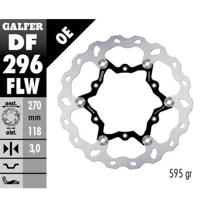 GALFER tarcza hamulcowa przód yamaha yz 125 '22-'23; yz 250 '22-23; yz 250F '21-23; yz 450F '20-'23; wr 250F '17-; wr 450F '20-…