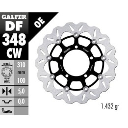 GALFER tarcza hamulcowa przód suzuki gsx-r 600 '06-'07; gsx-r 750 '06-'07; gsx-r 1000 '05-'08; m 109R boulevard; vzr 1800 intru…