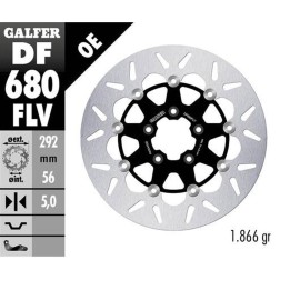 GALFER tarcza hamulcowa przód harley-davidson (292X56X5) pływająca (patrz opis)