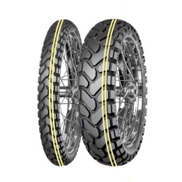 MITAS OPONA 120/70B19 E-07+ ENDURO TRAIL 60T TL DAKAR (ŻÓŁTY PASEK) PRZÓD DOT 13/2023 (24142) WYCOFANE- ZAMIENNIK:70001034 WYCOF