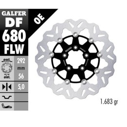 GALFER tarcza hamulcowa przód harley-davidson (292X56X5) (wave) pływająca (patrz opis)