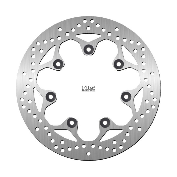 NG tarcza hamulcowa przód kawasaki gpz 1100 '82, (280X130X5MM) (7X10,25MM)