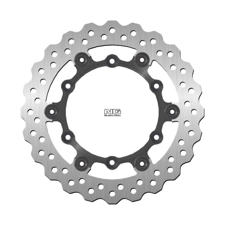 NG tarcza hamulcowa przód yamaha wr 450F (wrf) '13, (240X118X3MM) (6X6,25MM) wave