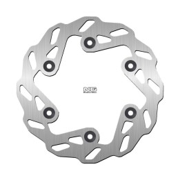 NG tarcza hamulcowa przód kymco super 8 50 2T/4T '14-'18, super 8 125 4T '14-'17 (240X126,5X3,5MM) (6X8,25MM) wave