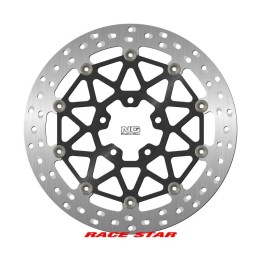 NG tarcza hamulcowa przód race star premium kawasaki zx 10R se ABS '19-20, zx 10RR ABS '17-24 (330X70X5MM) (5X10,25MM) pływając…