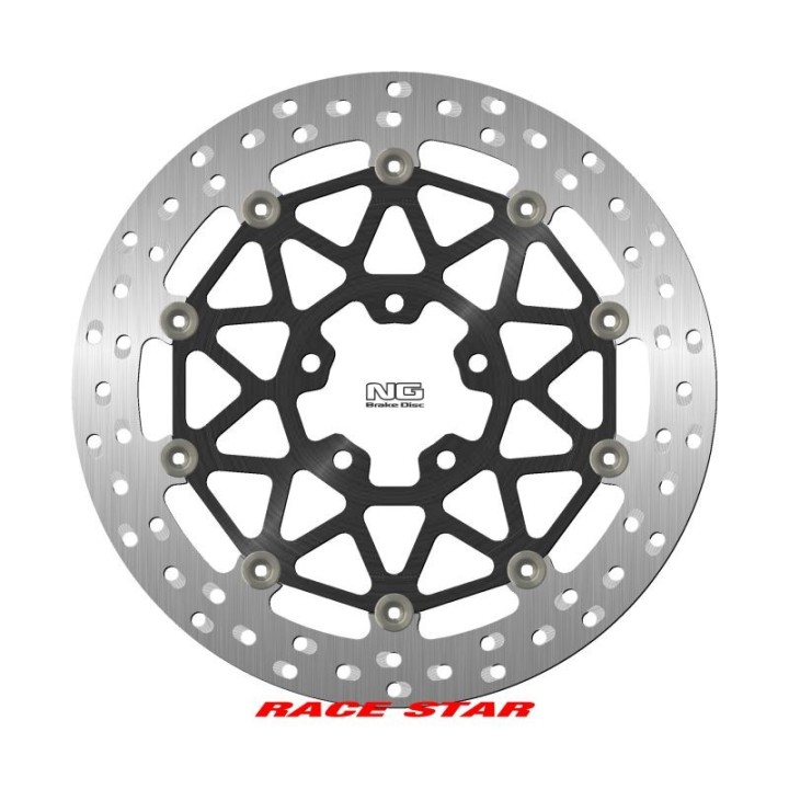 NG tarcza hamulcowa przód race star premium kawasaki zx 10R se ABS '19-20, zx 10RR ABS '17-24 (330X70X5MM) (5X10,25MM) pływając…