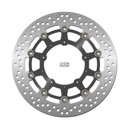 NG tarcza hamulcowa przód honda adv 750 '17-'18, x-adv 750 '17-'24 (296X108X4MM) (5X6,00MM) pływająca (środek aluminiowy)