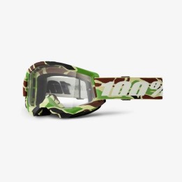 100 PROCENT GOGLE STRATA 2 WAR CAMO - CLEAR LENS