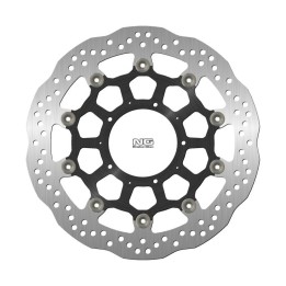 NG tarcza hamulcowa przód honda vfr 1200 '10-'17 (320X94X5MM) (5X6,25MM) wave pływająca (środek aluminiowy)