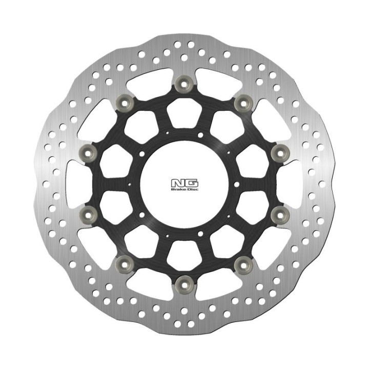 NG tarcza hamulcowa przód honda vfr 1200 '10-'17 (320X94X5MM) (5X6,25MM) wave pływająca (środek aluminiowy)