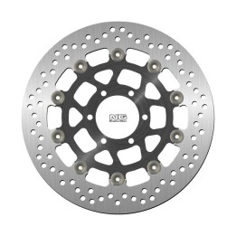 NG tarcza hamulcowa przód yamaha tz 250 '93, (280X64X5MM) (6X8,25MM) (środek aluminiowy)